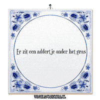 Afleiding Grap Sticker by Tegelspreuken.nl