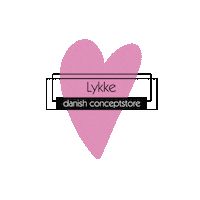 Heart Love Sticker by Lykkeconceptstore