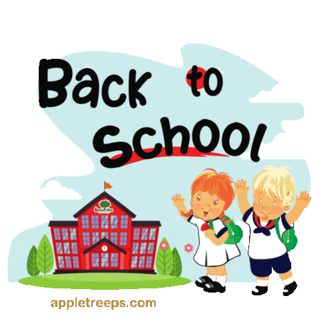 Happy School Sticker by appletreeps