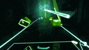 BeatSaber vr green day virtualreality beat saber GIF