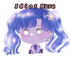 You Idiot Chibi Girl Sticker