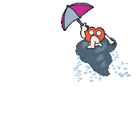Art Rain Sticker by Lipchan