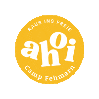 Ahoicamp Sticker by medienstrand