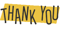 Thank You Sticker