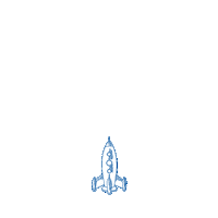 Start-Up Rocket Sticker by #gkb2020