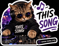 Dj Cat GIF by International Society for Music Education