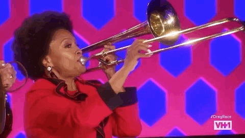season 4 trumpet GIF by RuPaul's Drag Race