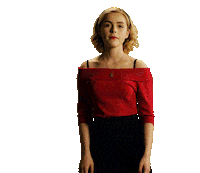sabrina spellman smile Sticker by Chilling Adventures of Sabrina