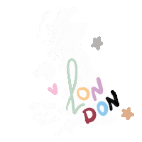 London Europe Sticker