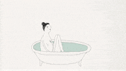 bubbles bath GIF