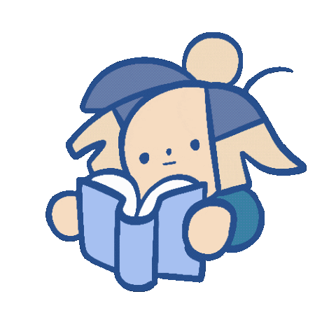 Lecture Sticker by elodie shanta