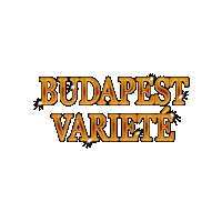 budapest-variete hungary budapest cabaret variete Sticker