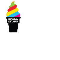 ice cream heart Sticker by Big Gay Ice Cream
