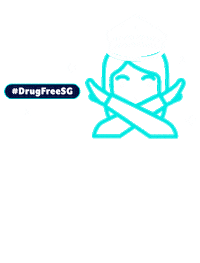 Drugs Singapore Sticker by CNBDrugFreeSG