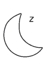 Tired Night Sticker by Oly Sheet