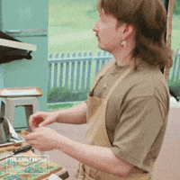 Shock Fan GIF by The Great British Bake Off