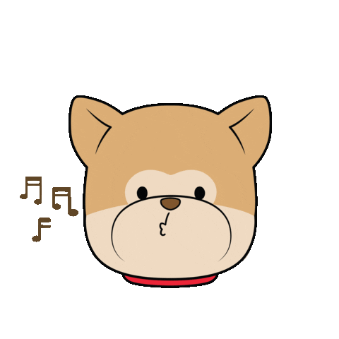 Dog Hello Sticker by Ai and Aiko