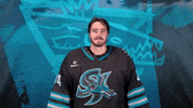 Get Loud Hockey GIF by San Jose Barracuda