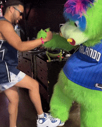 Orlando Magic Dancing GIF by ScooterMagruder