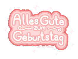 KidsPartyWorld geburtstag alles gute zum geburtstag geburtstagskind kindergeburtstag Sticker