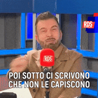Cabaret Roberta GIF by RDS 100% Grandi Successi