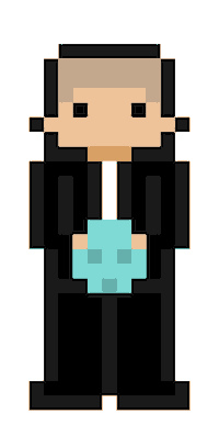8 Bit Dance Sticker