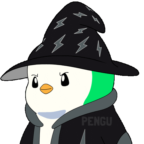 Penguin Listen Sticker by Pudgy Penguins