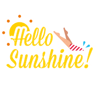 Hello Sunshine Sticker by Le Boat