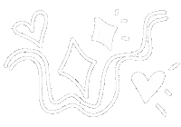 Stars Hearts Sticker