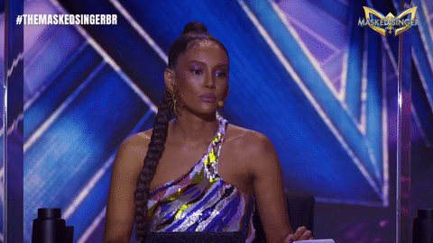 Ivete Sangalo Reaction GIF by The Masked Singer Brasil