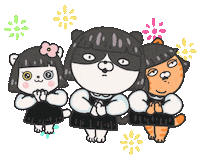 zozopet cat dancing happy new year 2024 Sticker