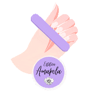 Beauty Nails Sticker by esteticaamapola