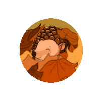 marlynnarts fall yellow orange autumn Sticker