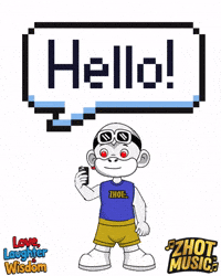 Old School Hello GIF by Zhot