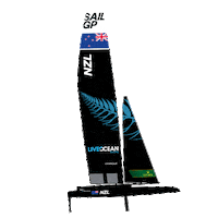 New Zealand Sailboat Sticker by SailGP