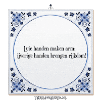 Humor Focus Sticker by Tegelspreuken.nl