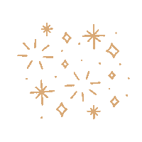 bethhallart stars glitter sparkles shiny Sticker
