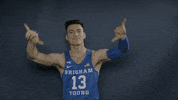 Byu Basketball Gocougs GIF by BYU Cougars