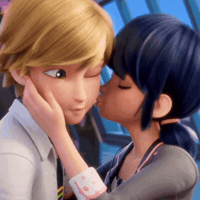 Adrien Agreste Kiss GIF
