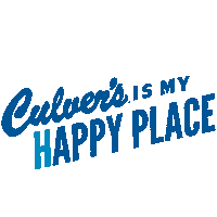 Happy Life Is Good Sticker by Culver's