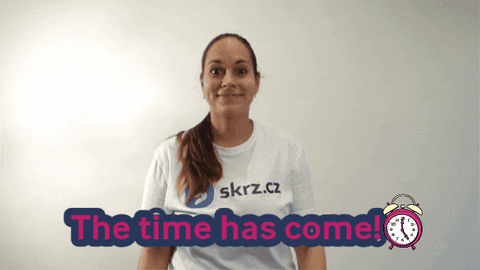 The Time Has Come GIF by The Ops Authority | Natalie Gingrich