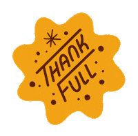 Thanksgiving Day Eating Sticker