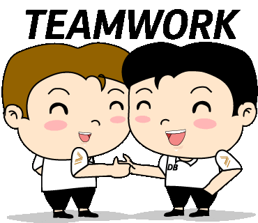 Teamwork Dbrei Sticker by DB Real Estate Indonesia