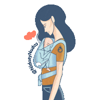 Mom Mama Sticker by Nidos Y Nudos