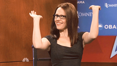 excited kate mckinnon GIF by Saturday Night Live