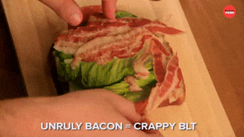 Unruly bacon