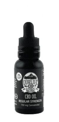 Cbd Oil Sleep Sticker by info@ourlifecbd.com