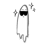 Black And White Art Sticker