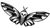 Butterfly Moth Sticker by Todogrowled