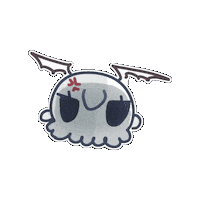 yuibleh anime kawaii blue silly Sticker